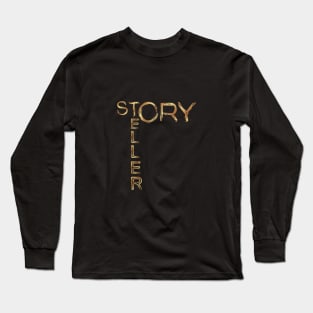 Storyteller Gold Long Sleeve T-Shirt